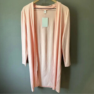 Pink Duster |‎ Cardigan. Size medium. NWT